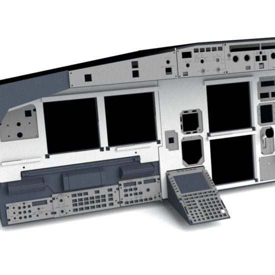 A320 MIP Panels Set Airframe Lab